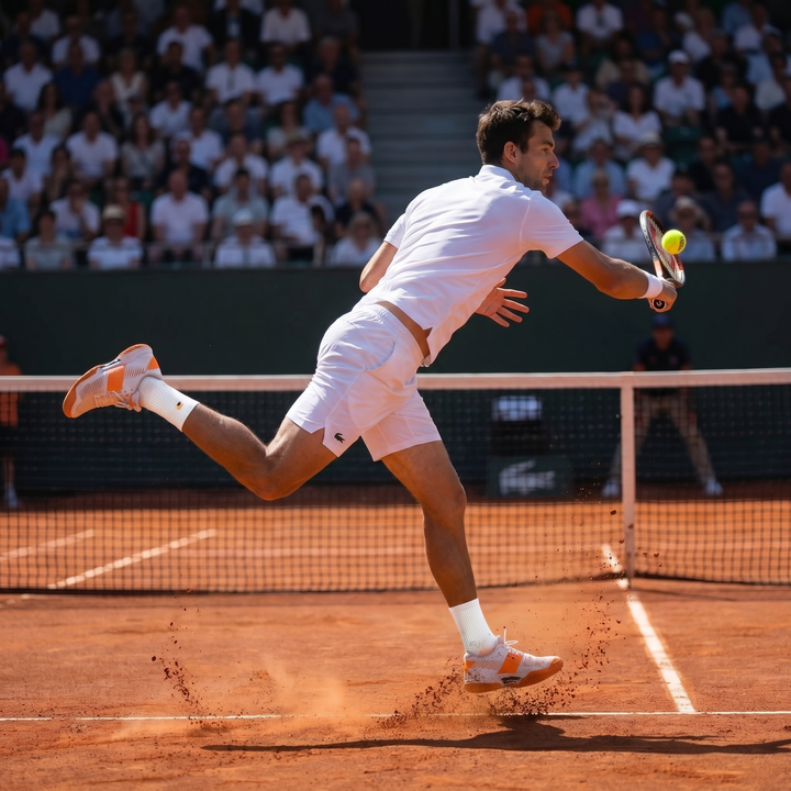 Tennis on clay: what your socks need when you slide