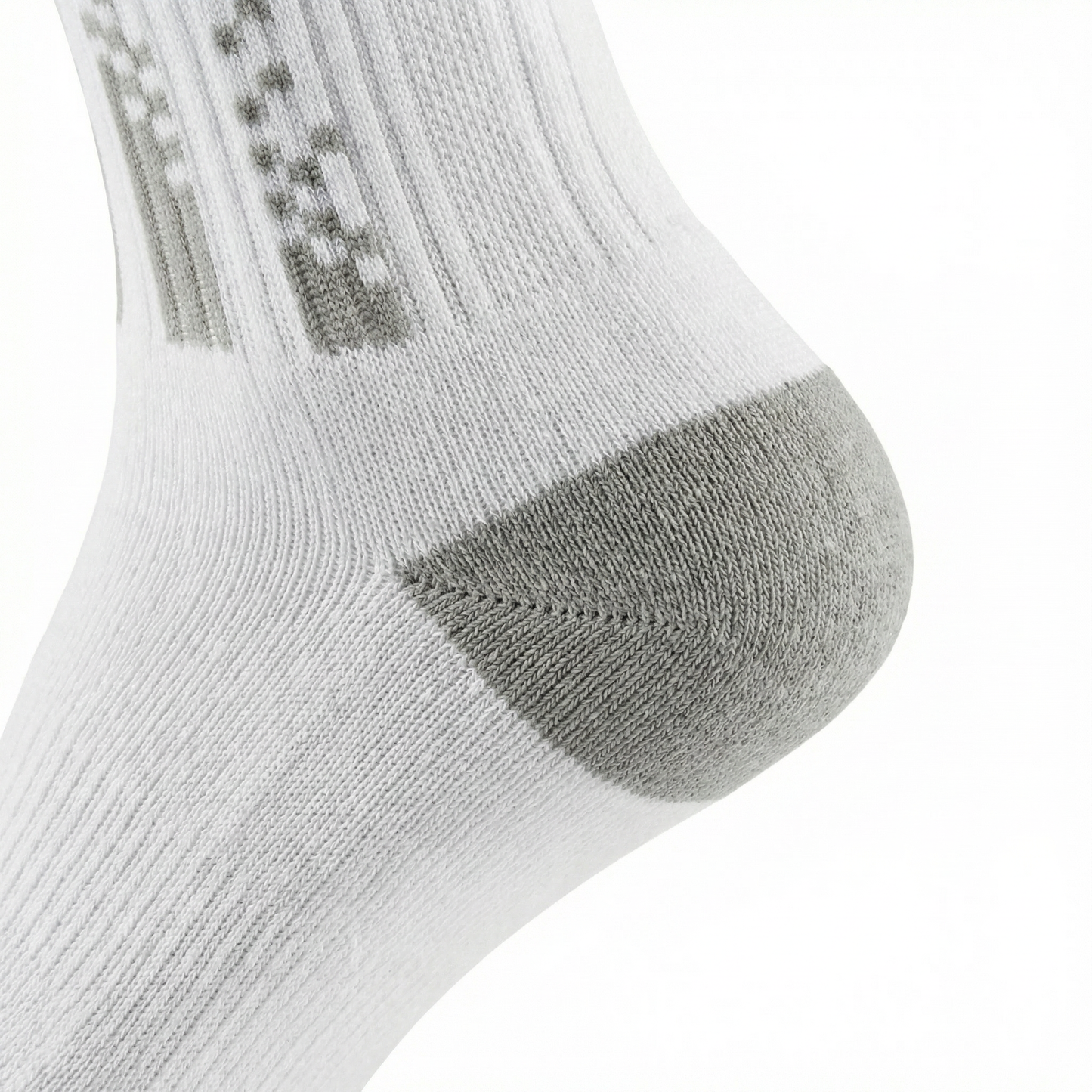 Chaussettes de Padel Crew Blanc/Gris