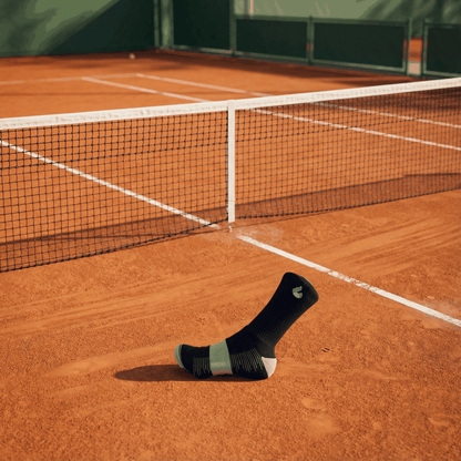 Chaussettes de Tennis Crew Lite Noir/Gris