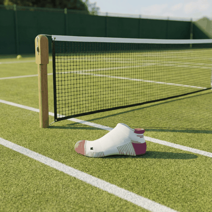 Chaussettes de Tennis Low Cut Lite Blanc/Rose