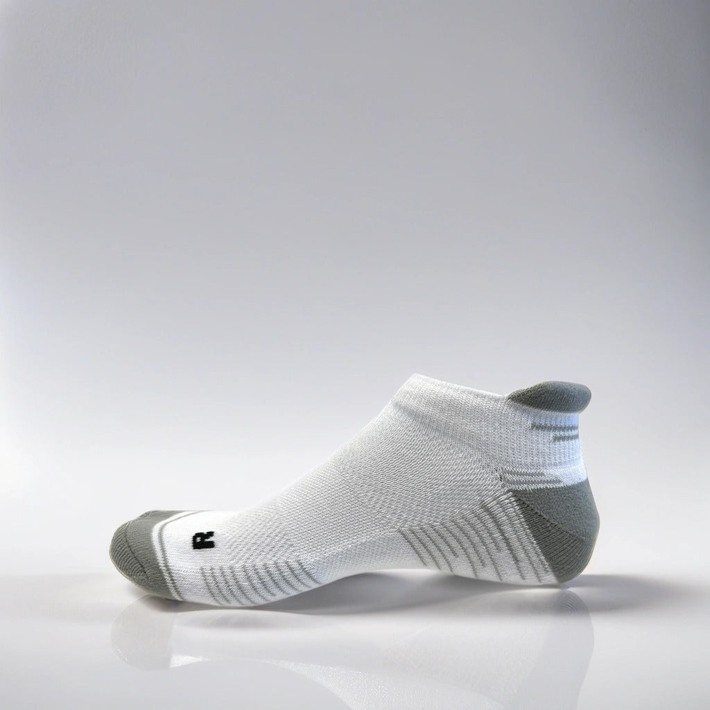 Active Rock Running Sock Low Cut White/Grey